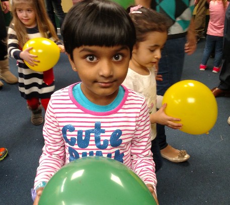 Children Interacting at our preschool activities in Dayton, OH.